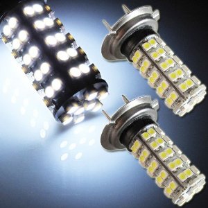 LED auto žiarovka H7 68 SMD 3528 4W 12V