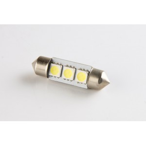 LED auto žiarovka 39mm C5W 3 SMD 5050 