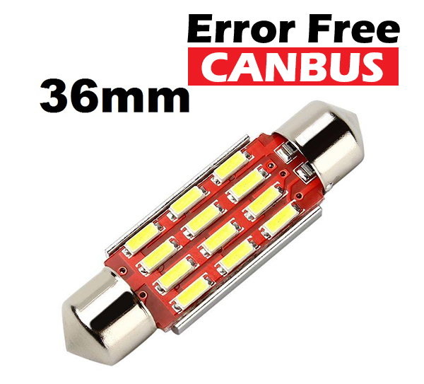 LED autožiarovka 36mm CANBUS - 4014 SMD