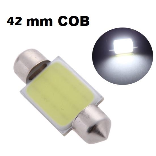 LED auto žiarovka C5W 42mm COB