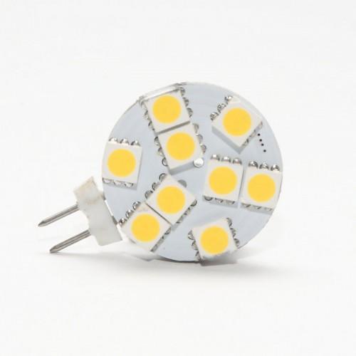 LED žiarovka 9 x SMD 5050 G4 1,5W teplá biela