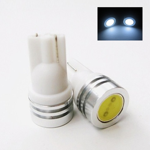 LED auto žiarovka T10 COB 1,5W 12V studená biela