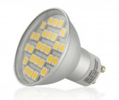 LED ŽIAROVKA 27 SMD 5050 3,8W, GU10 Teplá