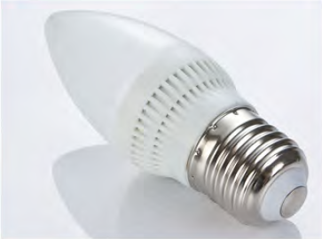 LED žiarovka 10 x SMD 2835 E27 4W teplá biela