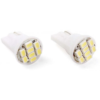 LED auto žiarovka T10 8 x LED 0,5W 12V studená biela