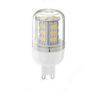 LED žiarovka 24 x SMD 5730 G9 4,5W teplá biela