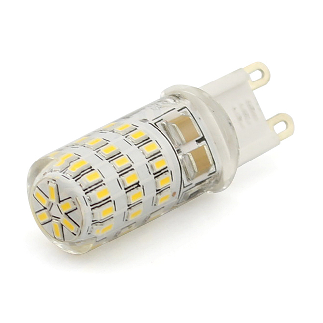 LED žiarovka 45 x SMD 3014 G9 3,5W teplá biela