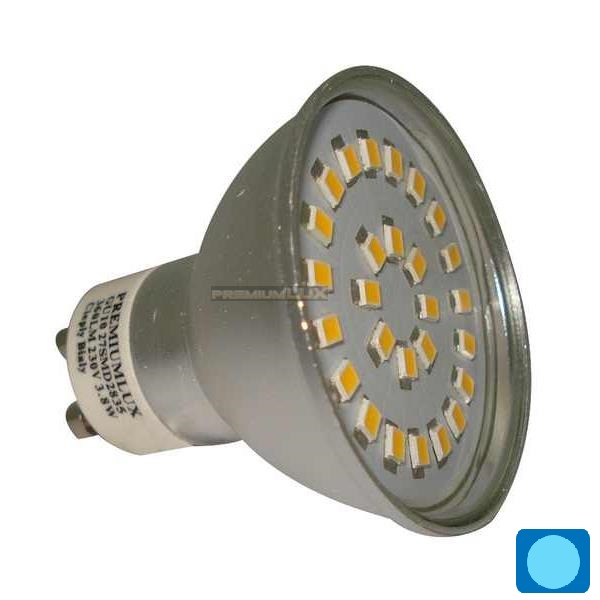 LED žiarovka 30 x SMD 2835 GU10 4,2W studená
