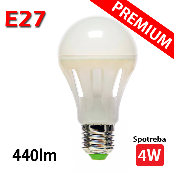 LED žiarovka MCOB 4W E27