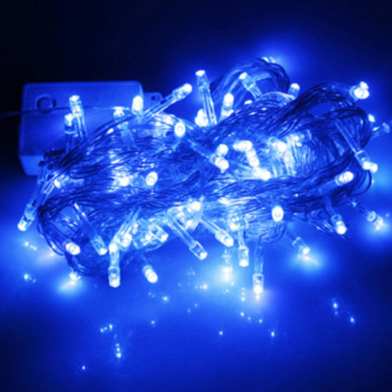 Vianočná reťaz LED 10m modrá